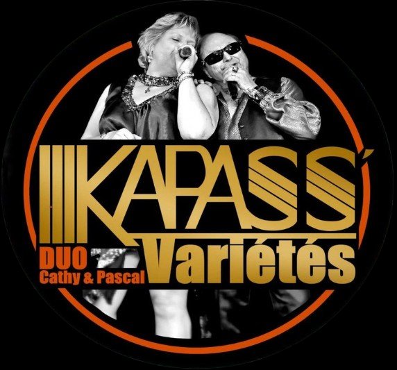 Logo Kapass Variétés — Duo Cathy & Pascal